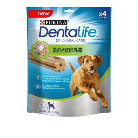 nestle purina snack dentalife large 12 sticks 3 x 4 pz 426 gr