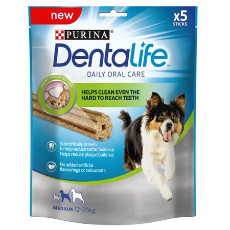Nestle Purina Snack Dentalife Medium 15 Sticks 345 Gr (3 x 5 Pz) in Cani