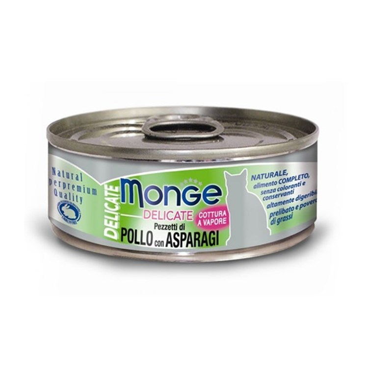 Monge Delicate Superpremium 80 gr Scatolette Per Gatti
