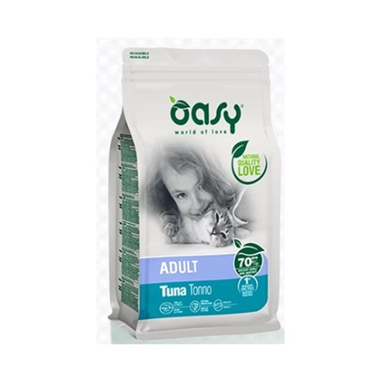 Oasy Cat Adult Tonno 1,5 Kg  Per Gatti