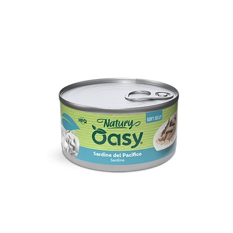 Oasy Cat Sardine 70 gr Lattina Umido Per Gatti