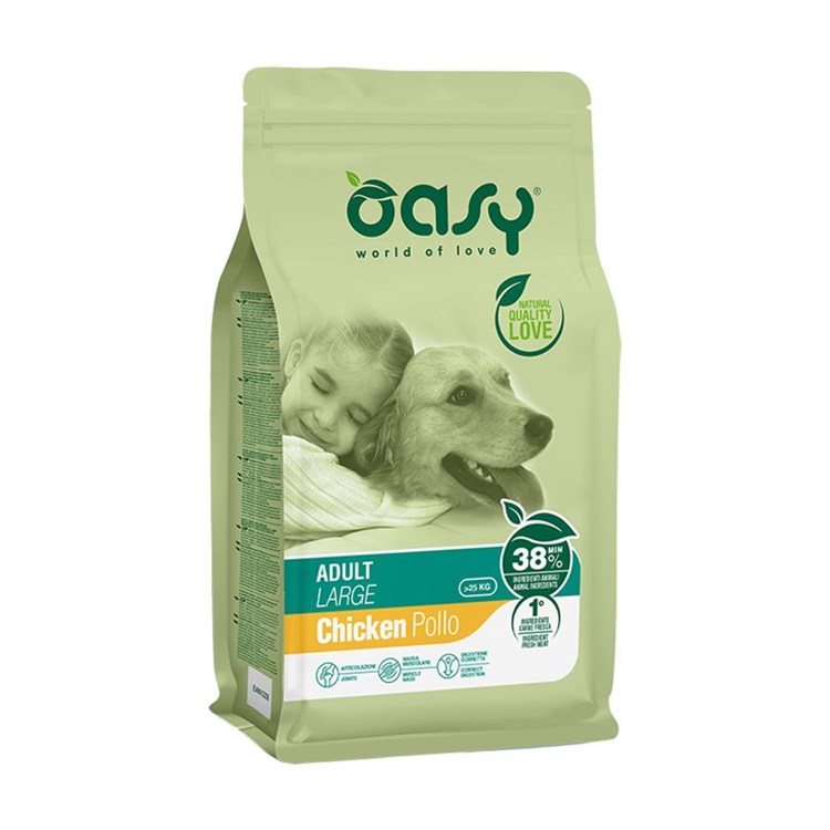 Oasy Dog Large Adult Pollo 12 kg DANNEGGIATO