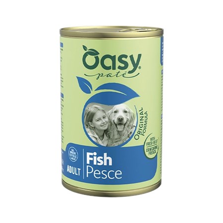 oasy dog lifestage adult pesce 400 gr umido per cani