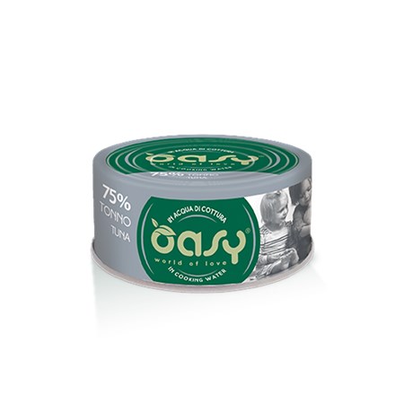 oasy more love tonno lattina 70 gr per gatti