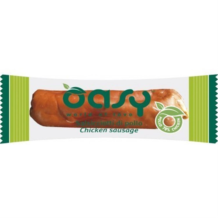 Oasy Snack Salsiciotti di Pollo MONODOSE 8 gr per Cani