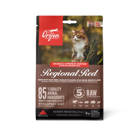 orijen regional red 340 per gatti