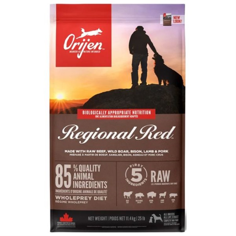 Orijen Regional Red Adult Dog 11,4 kg Per Cane Adulto DANNEGGIATO