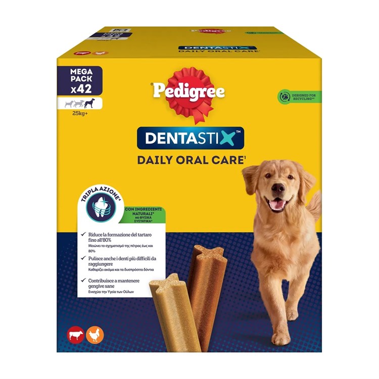 Pedigree DentaStix Large Per Cani Taglia Grande 7 pezzi