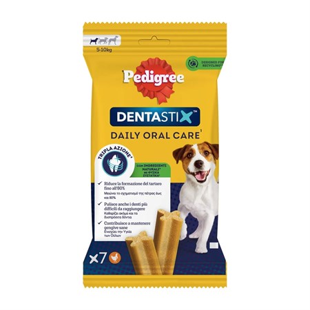 pedigree dentastix small per cani taglia piccola 7 pezzi