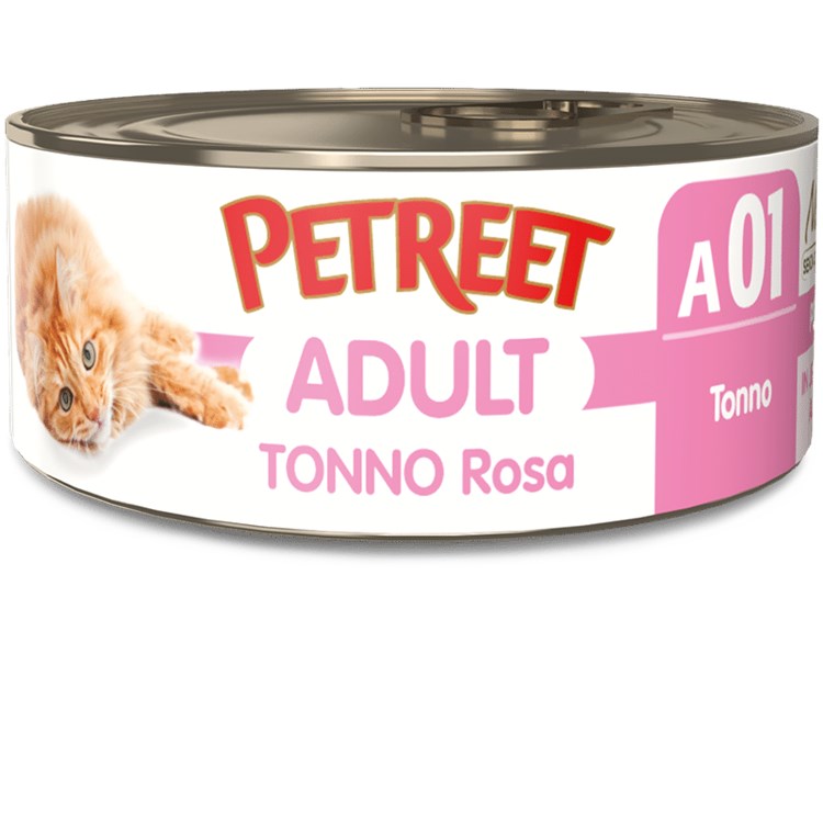 Petreet 70 gr Tonno Rosa con Surimi di Granchio