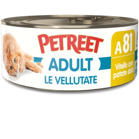 petreet vellutate tonno con piselli 70 gr a72 scatoletta umido gatto