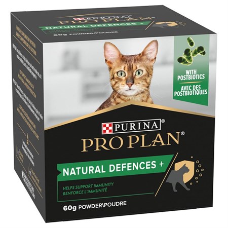pro plan cat adult senior natural defences 60 gr complemento alimentare