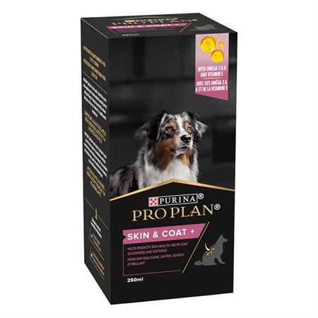 pro plan dog dog adult senior skin coat 250 ml complemento alimentare cani