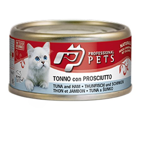 professional pets 70 gr tonno e prosciutto