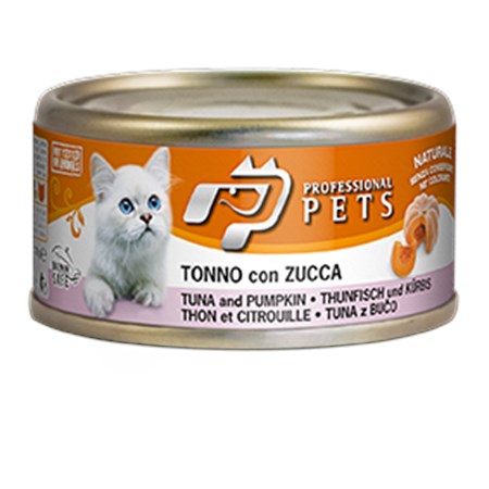 professional pets 70 gr tonno e zucca