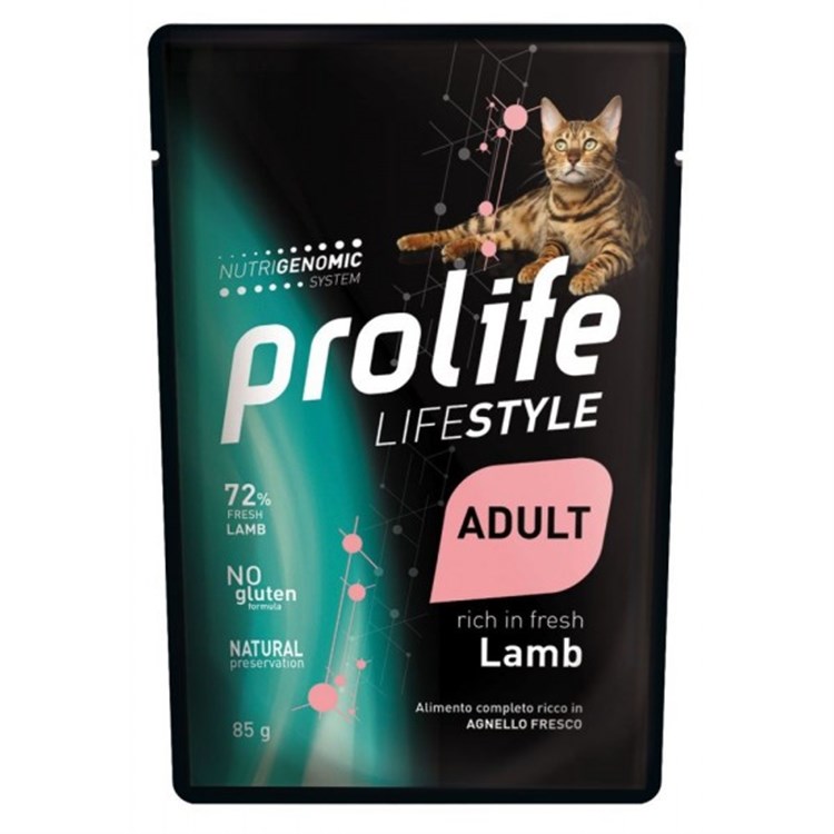 PROLIFE Cat Adult Agnello e Riso 85 gr Umido Gatto