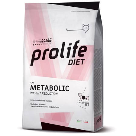 prolife diet cat metabolic 5 kg crocchette per gatti