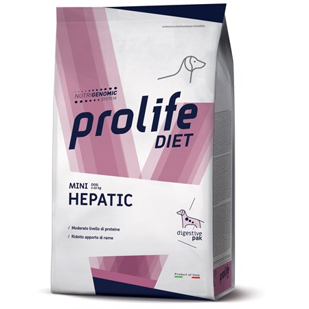 prolife diet mini hepatic 1 5 kg crocchette per cani
