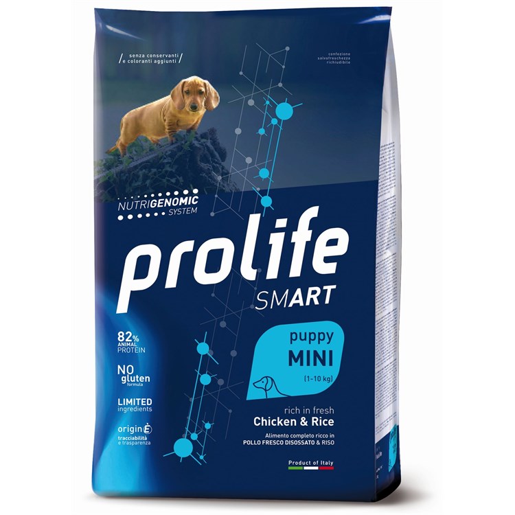 Prolife Dog Smart Puppy Mini Pollo e Riso 7 kg (Chicken Rice)