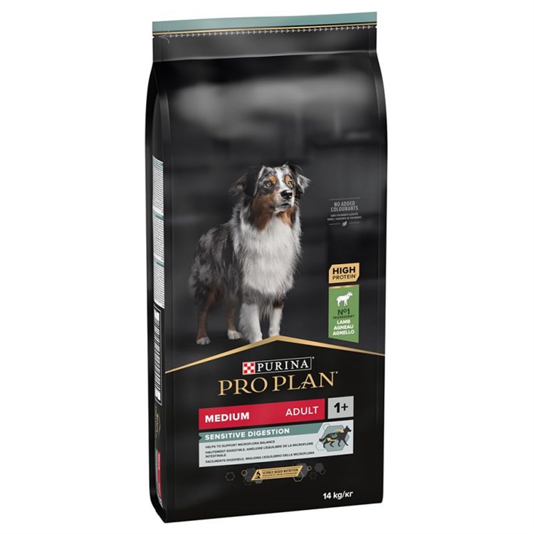 Purina Pro Plan Medium Adult Digestion Agnello e Riso 14 kg DANNE