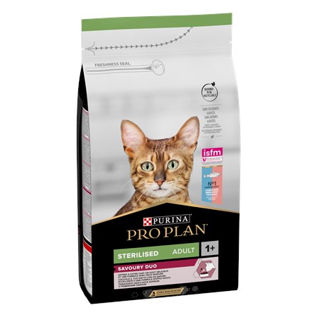 purina pro plan optisavour sterilised merluzzo e trota 10 kg per gatti sterilizzati