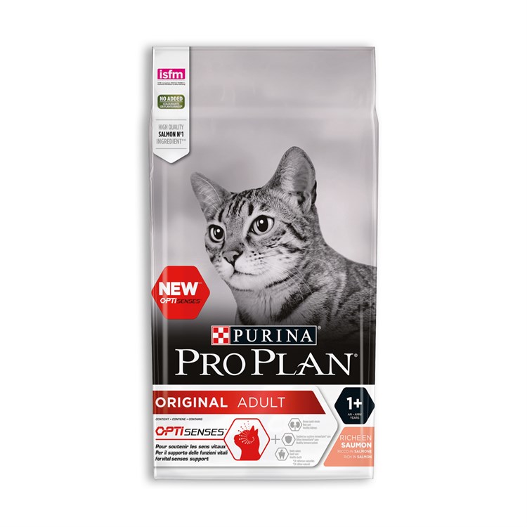 Purina Pro Plan Original Adult OptiSenses Salmone 1,5 kg Per Gatt