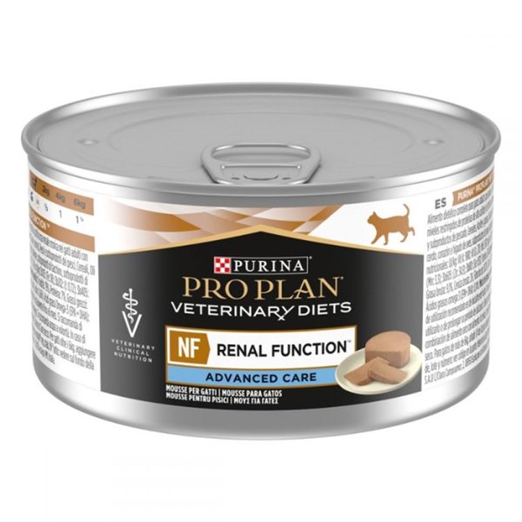 Purina Pro Plan Veterinary Diets NF Renal Function 195 gr Lattina Umido Gatti