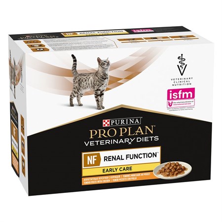 purina pro plan veterinary diets nf renal function early care pollo 85 gr busta umido gatti