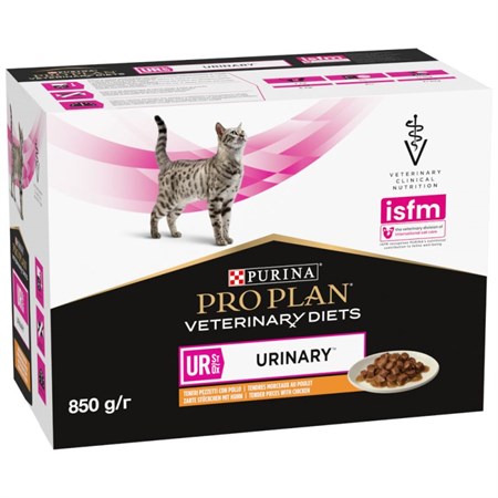 purina pro plan veterinary diets ur st ox urinary pollo 85 gr busta umido gatti
