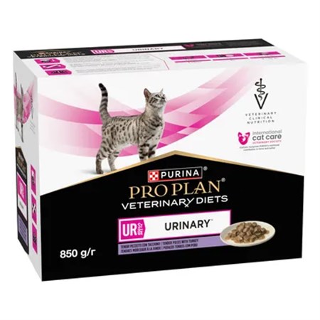 purina pro plan veterinary diets ur stox urinary tacchino 85 gr busta umido gatti