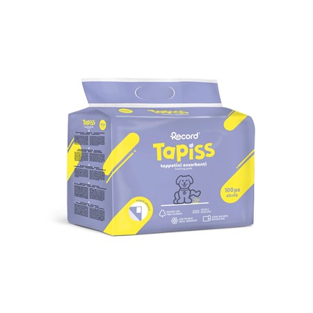 Record Tapiss 200 Tappetini Assorbenti Per Cani 60 x 90 in Cani