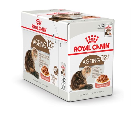 royal canin ageing 12 gravy 85 gr in salsa per gatti
