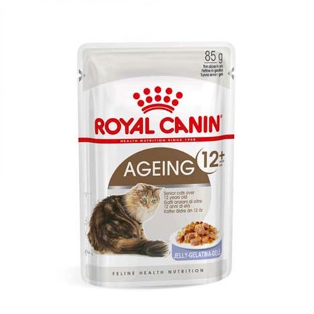 Royal Canin Ageing + 12 Jelly 85 gr In Gelatina Per Gatti in Gatti