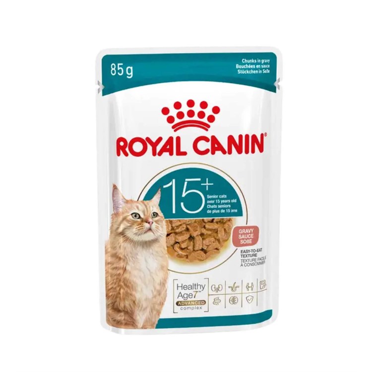 Royal Canin Ageing + 15 Gravy 85 gr In Salsa Per Gatti