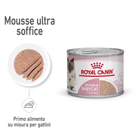 royal canin babycat instinctive mousse 195 gr cibo umido per gatti