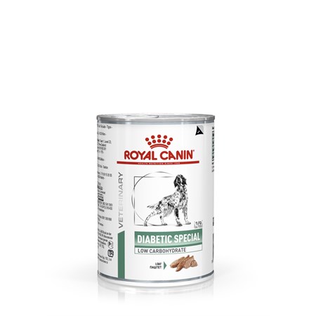 royal canin diabetic special low carbohydrate 410 gr barattolo umido cane