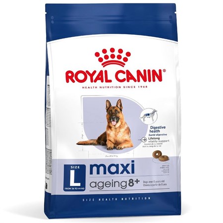 royal canin maxi ageing 8 kg 15 secco cane