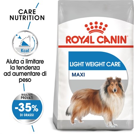 Royal Canin Maxi Light Weight Care 12 kg Per Cane in Cani