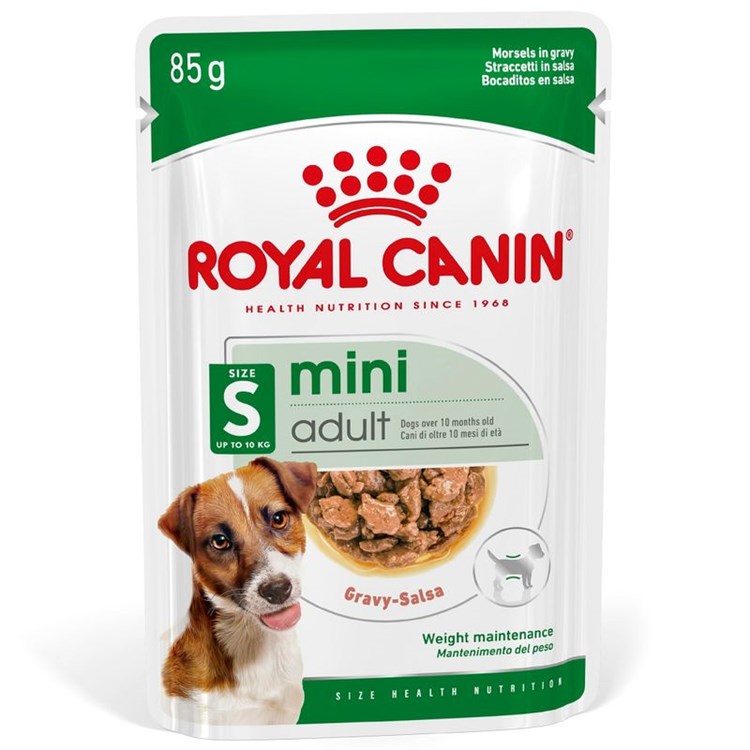 Royal Canin Mini Adult 85 Gr Busta In Salsa Umido Per Cane