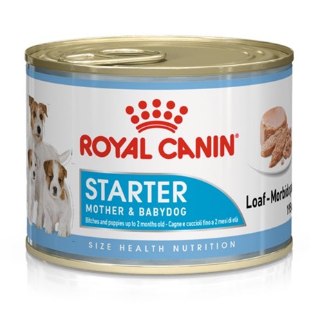 Royal Canin Starter Mousse Mother & Babydog 195 gr Scatoletta Umido Per Cane in Cani