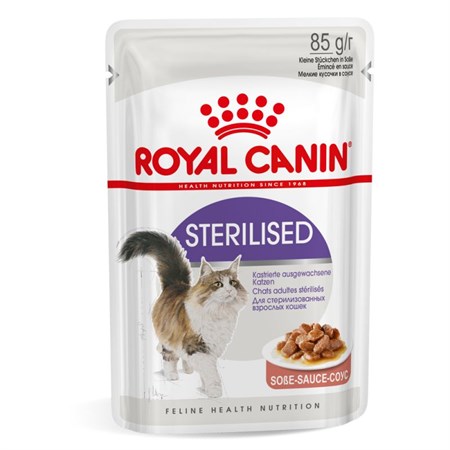 Royal Canin Sterilised Gravy 85 gr In Salsa Per Gatti in Gatti