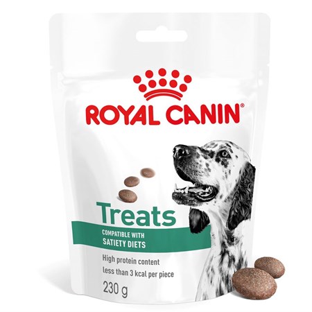 royal canin treats satiety 230 g snack cane