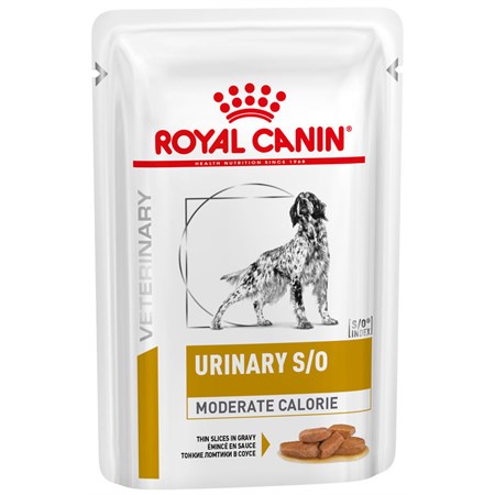 royal canin veterinary diet urinary moderate calorie 100 gr busta umido cane