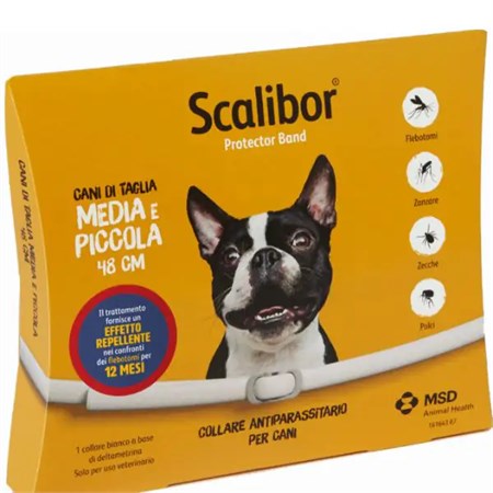 scalibor collare antiparassitario per cani taglia piccola e media 48 cm scadenza 300926