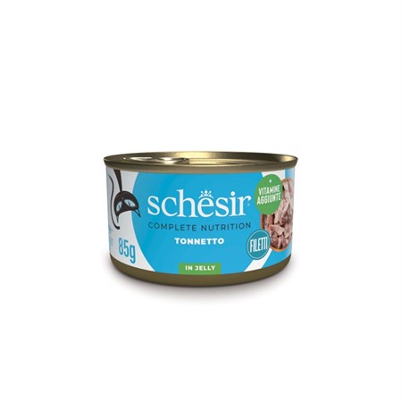 schesir in gelatina tonnetto 85 gr per gatti