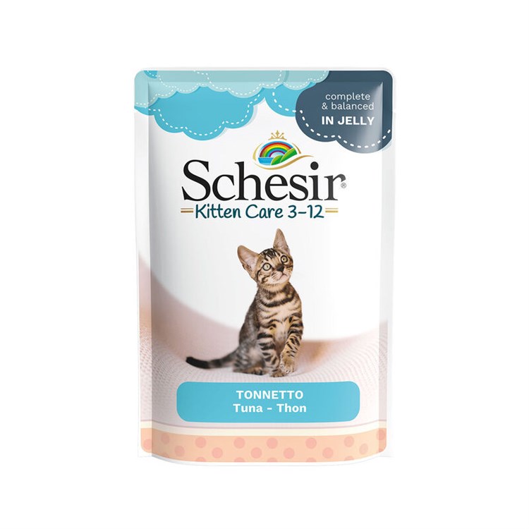 Schesir Kitten Tonnetto 85 gr Bustina Umido Per Gattini