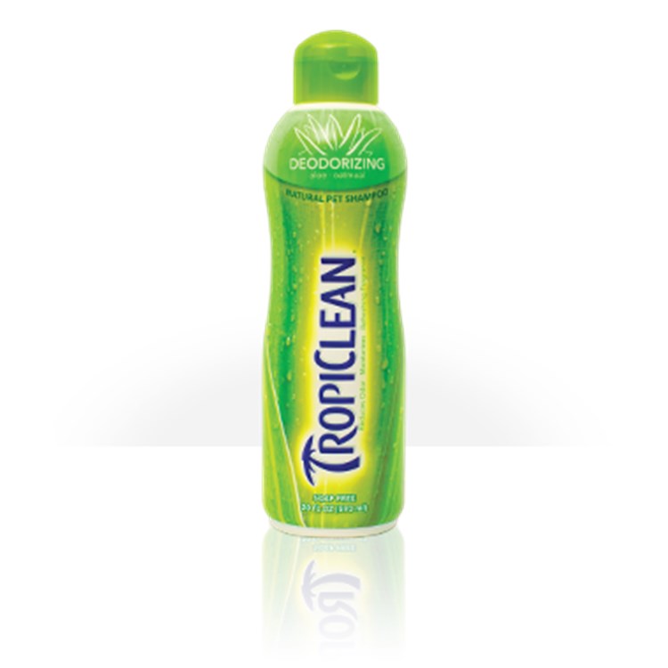 Shampoo Tropiclean Deodorante 591 ml Per Cane e Gatto