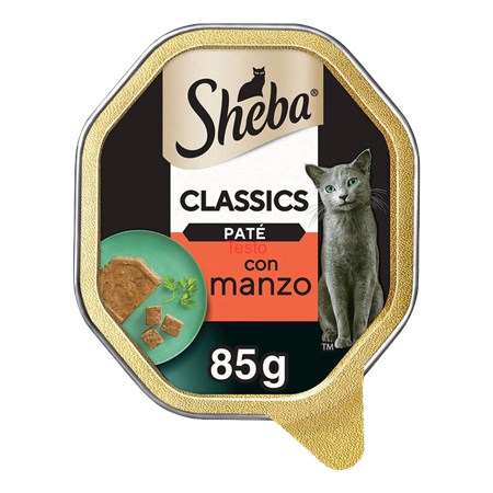 sheba pate classic manzo 85 gr