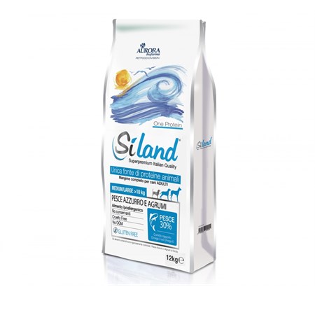 siland ipoallergenico adult medium large pesce azzurro agrumi 3 kg cane