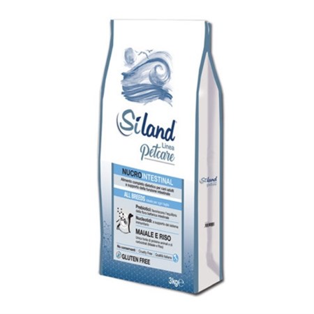 siland nucrointestinal adult all breeds maiale riso 12 kg cane